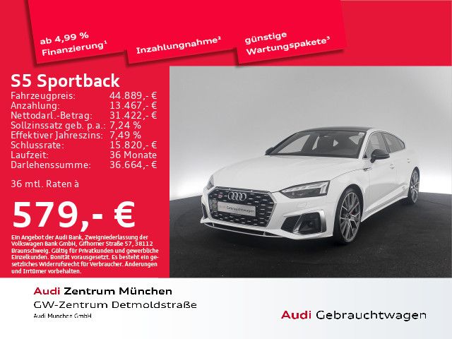 Audi S5 Sportback TDI tiptr. Pano/B&O/Matrix/Navi