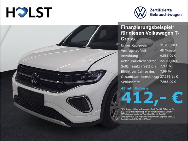 Volkswagen T-Cross 1.5TSI R-Line DSG GJR AHK digitales Cock