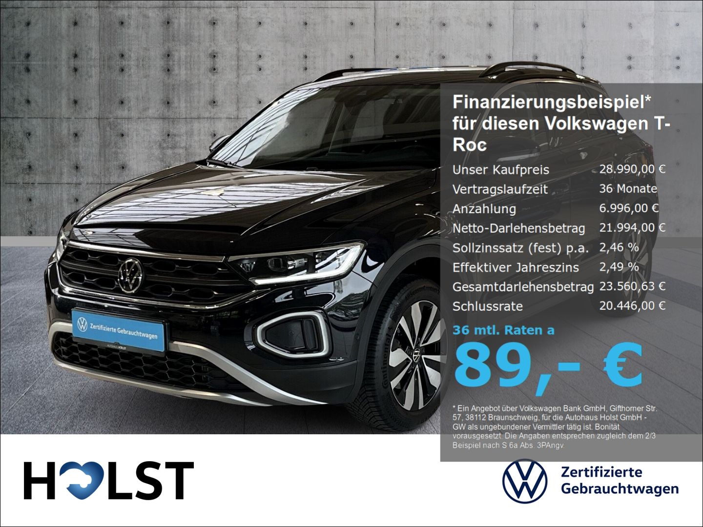 Volkswagen T-Roc 2.0TDI DSG GOAL AHK RüFaKa GJR ACC