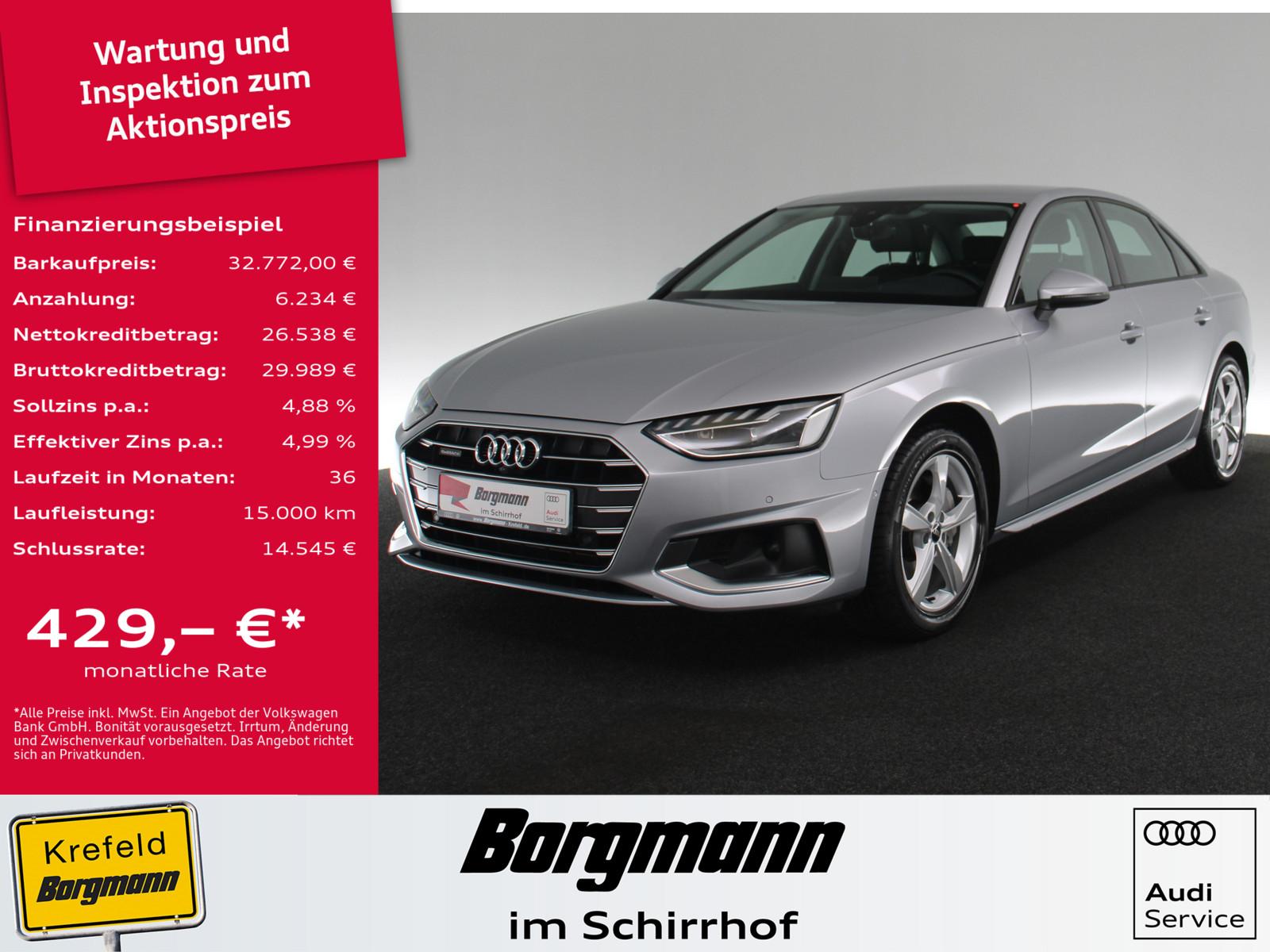 Audi A4 Lim. 40 TDI quattro advanced 360° LED STANDHZ
