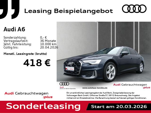 A6 Lim. 50 TDI S line qu. *PANO*HuD*MATRIX*360°*