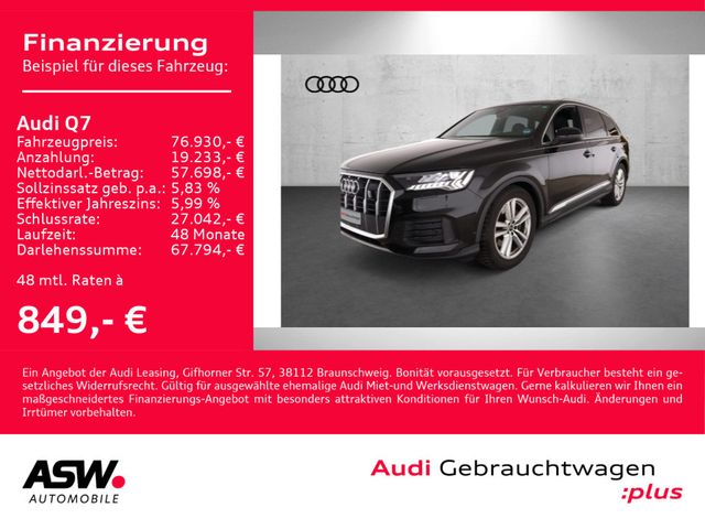 Audi Q7 50TDI quattro tiptronic Navi Matrix 7-Sitzer