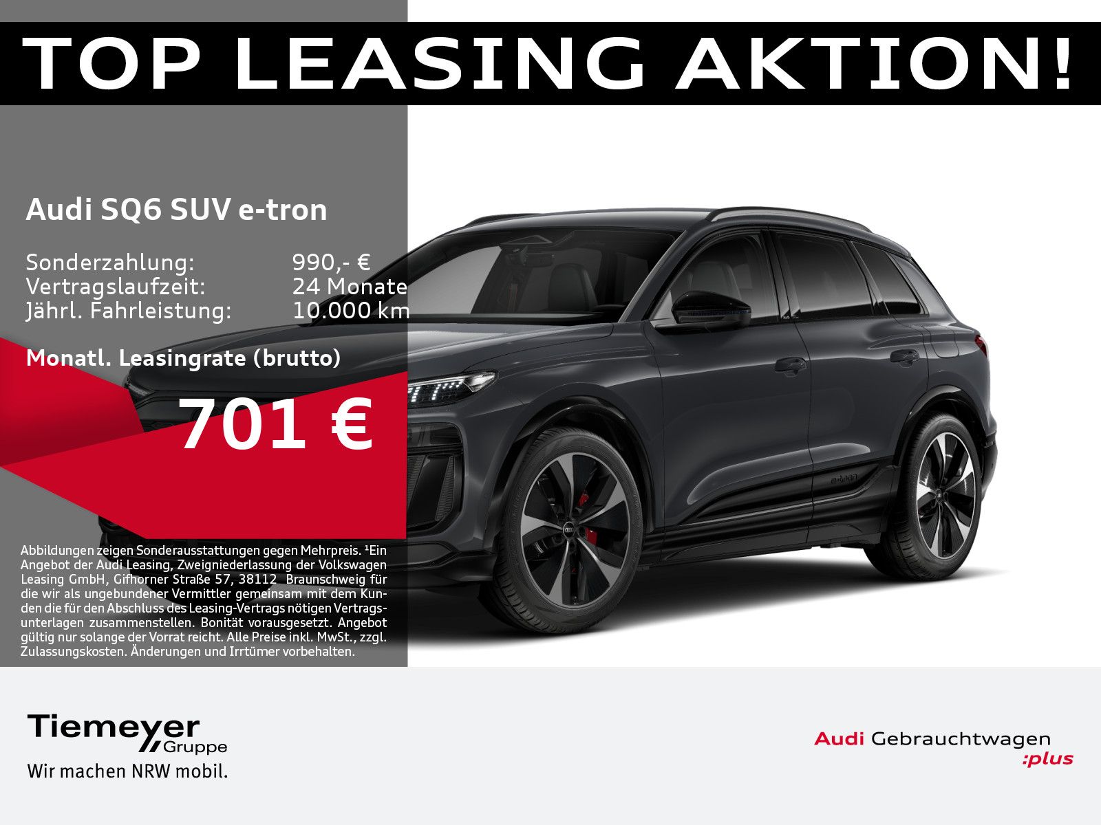 Audi SQ6 e-tron EDT ONE LM21 S-SITZE HuD B&O
