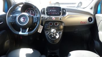 Fiat 500 Sport 1.0 GSE Mild Hybrid Citypaket, Panoram