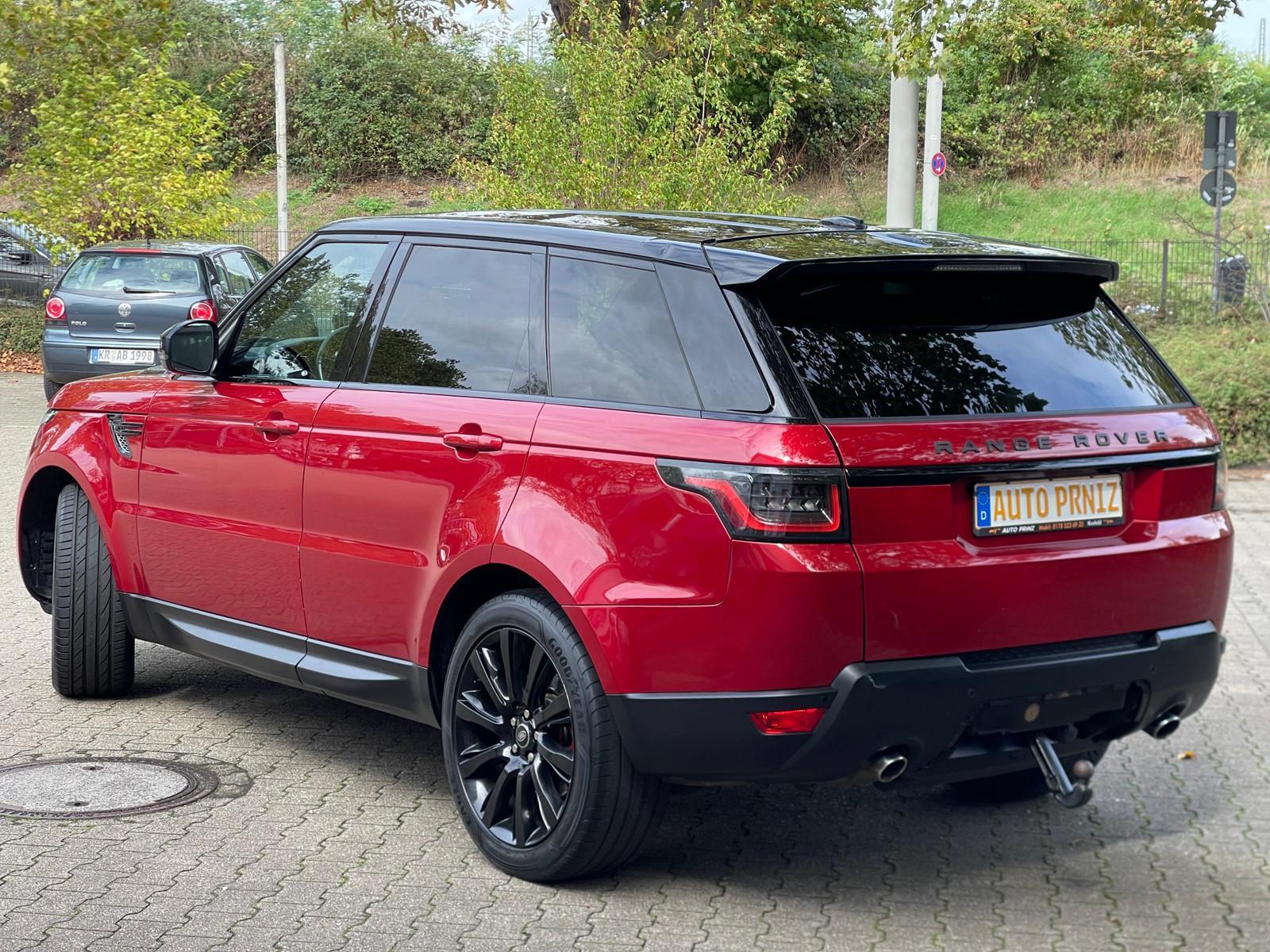 LAND ROVER RANGE ROVER SPORT SDV6 RED EDITION| ATTELAGE| CAMÉRA| | 258 ch | 4X4 | BVA | HAYON ÉLECTRIQUE | VOLANT EN CUIR | ASSISTANT FEUX DE ROUTE PAR CAMÉRA