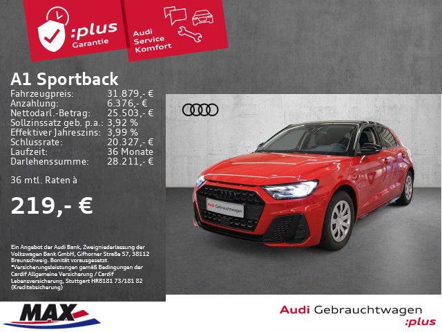 Audi A1 Sportback 35 TFSI S-LINE LED+NAVI+VCP+EINPARK