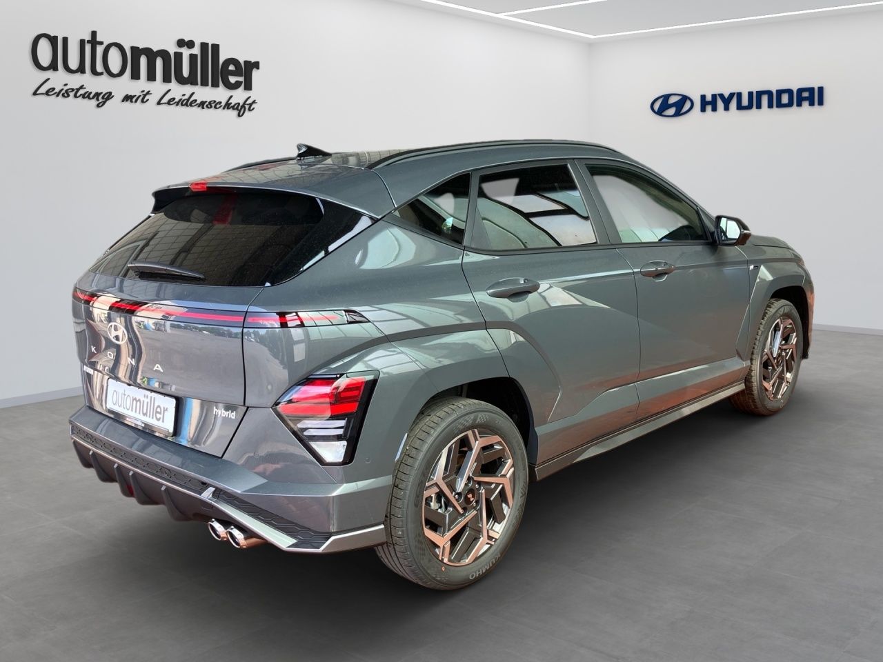 Fahrzeugabbildung Hyundai KONA N-Line 2xKlima 360 ACC AUT Akustikglas Kam.