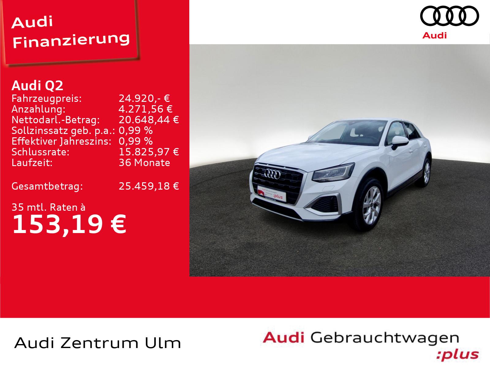 Audi Q2 advanced 30 TFSI 17" LED NAVI PDC SHZ 5J.GAR.