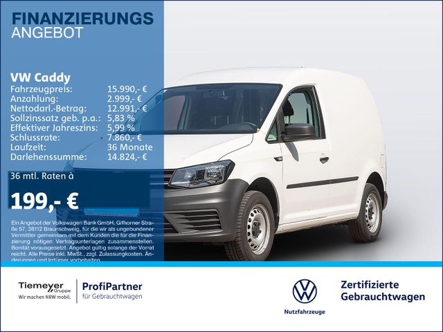 Volkswagen Caddy Kasten KLIMA PDC FLÜGELTÜREN