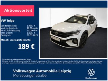 Volkswagen Leasingangebot: Volkswagen Taigo R-Line 1.5 TSI 110 kW Preisvorteil 7354 €