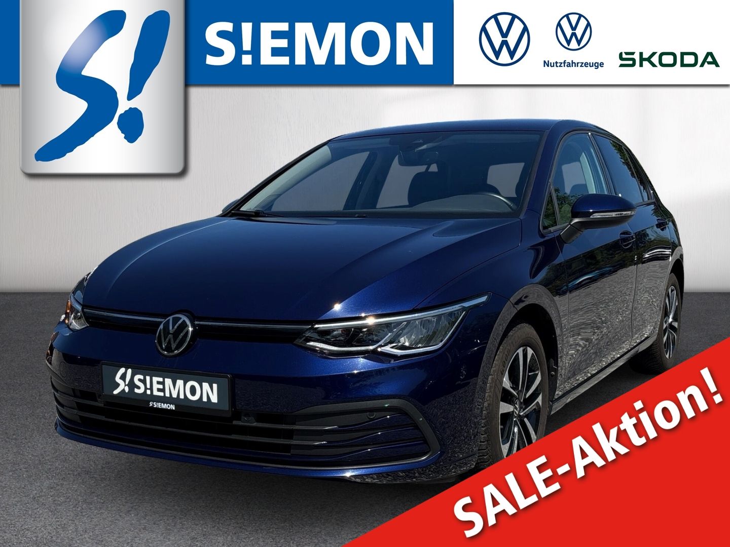 Volkswagen Golf VIII United 1,5 TSI SHZ PDC LMF 8-fach Appl