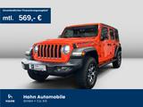 Jeep Wrangler 2.0 T-GDI Rubicon AHK Hardtop Leder Nav - Jeep Wrangler: Orange