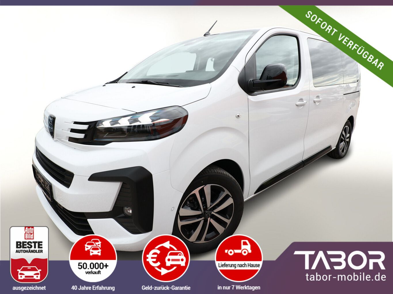 Peugeot Traveller Active L2 ACC Kam AHK SHZ 8S UVP-11%*