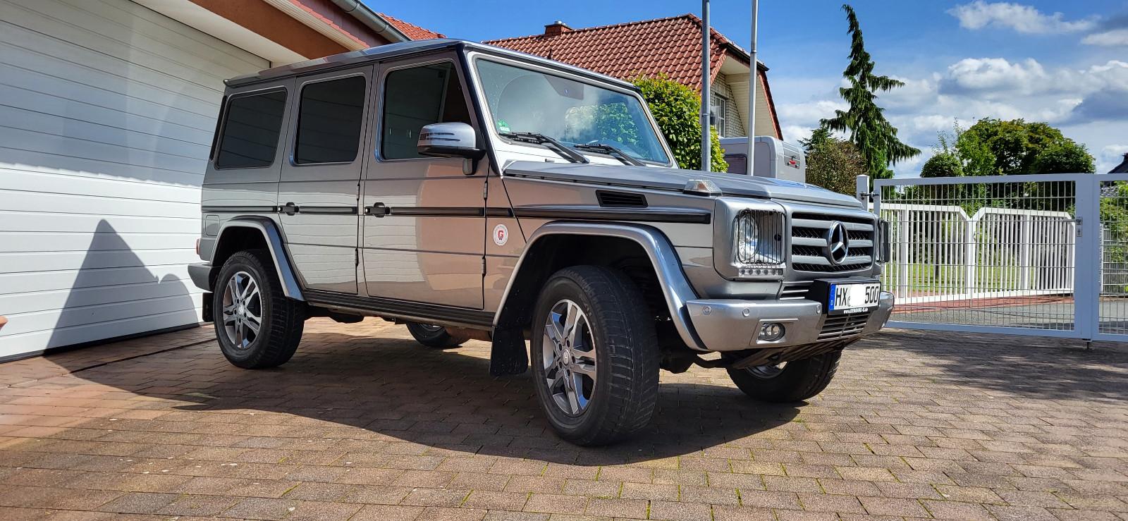 Mercedes-Benz G 350 CDI "Palladiumsilber" wunderschön!