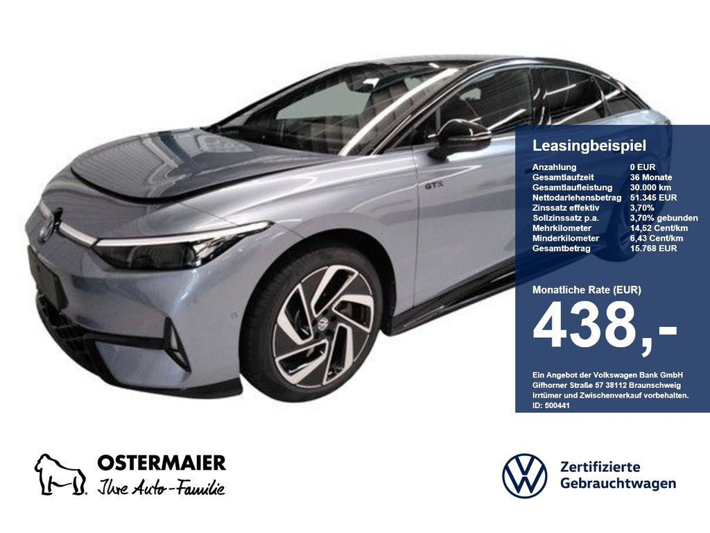 Volkswagen ID.7 GTX 4M 340PS.MATRIX.NAVI.5JGARANTIE.PANO.AH