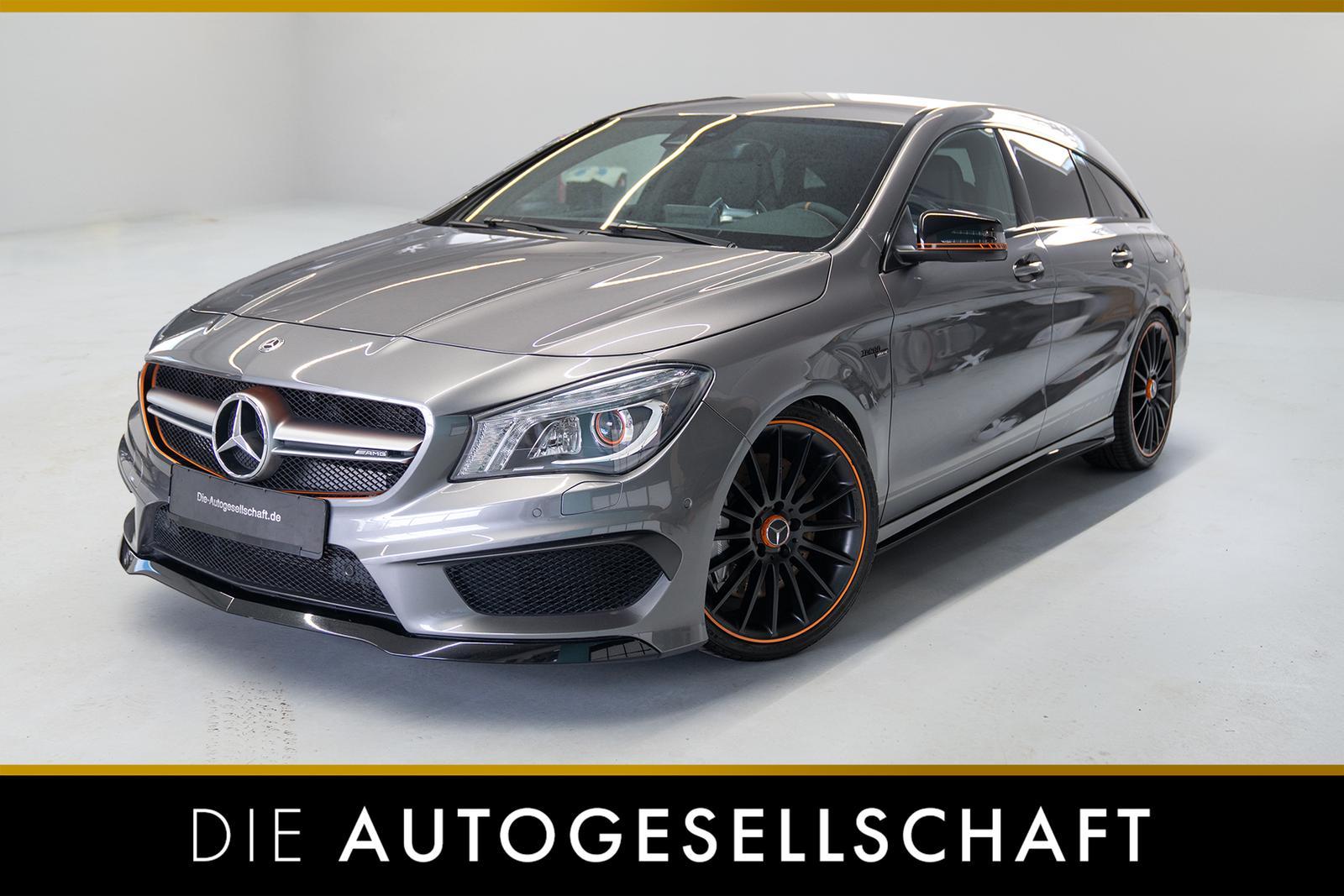 Mercedes-Benz CLA 45 AMG Shooting Brake 4M Orange Art Edition
