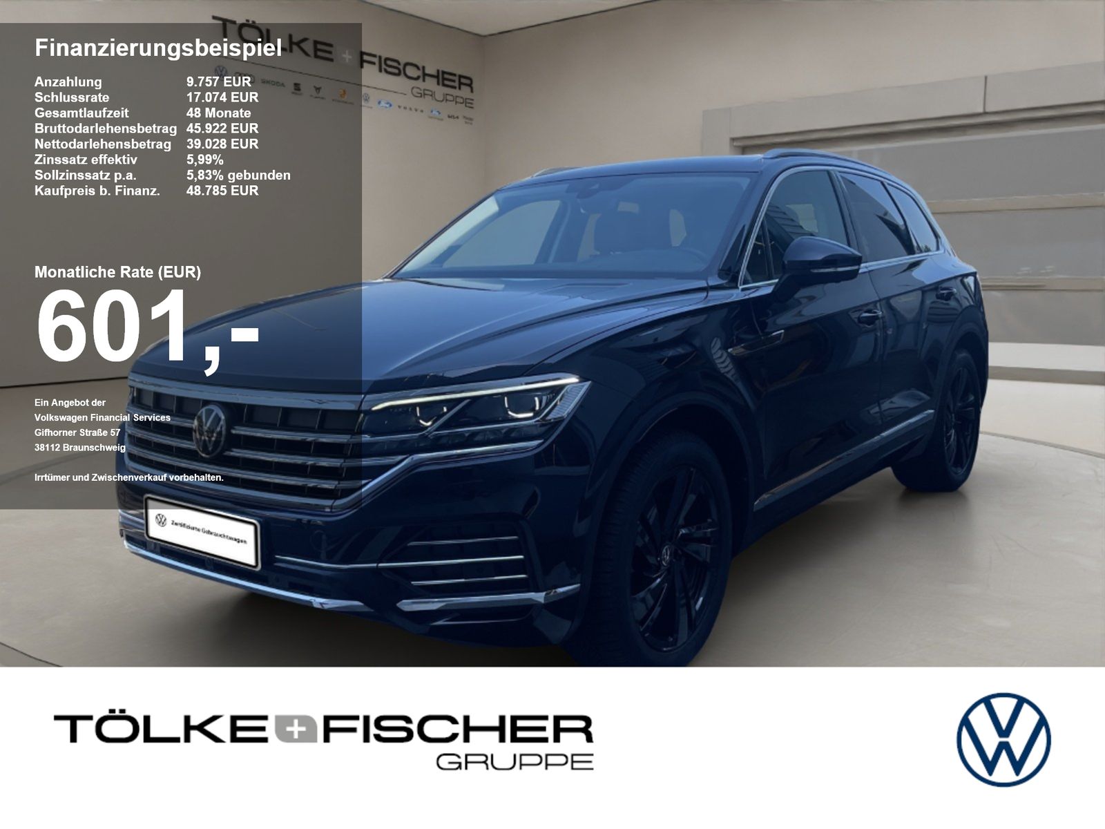 Volkswagen Touareg 3.0 V6 TDI 4Motion Elegance IQLight ACC