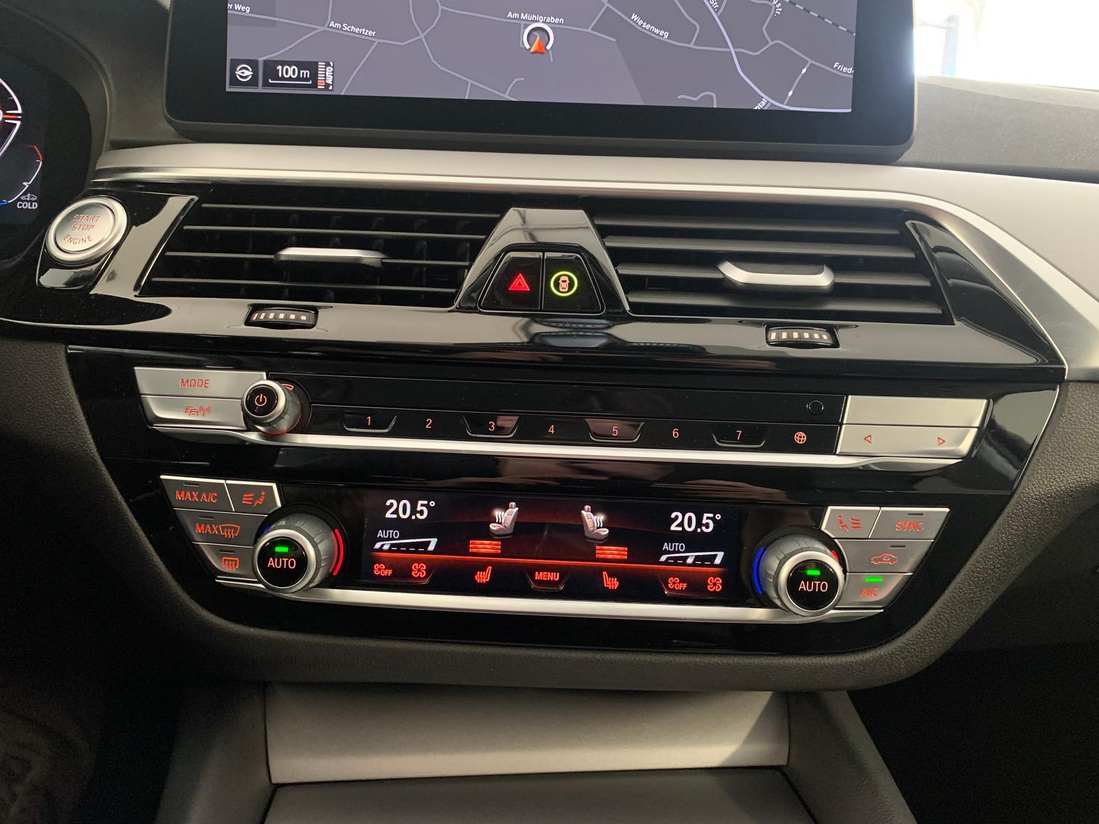 BMW 520 d LiveCockpitProf ACC DrivAssist Kam Leder, миниатюра 14