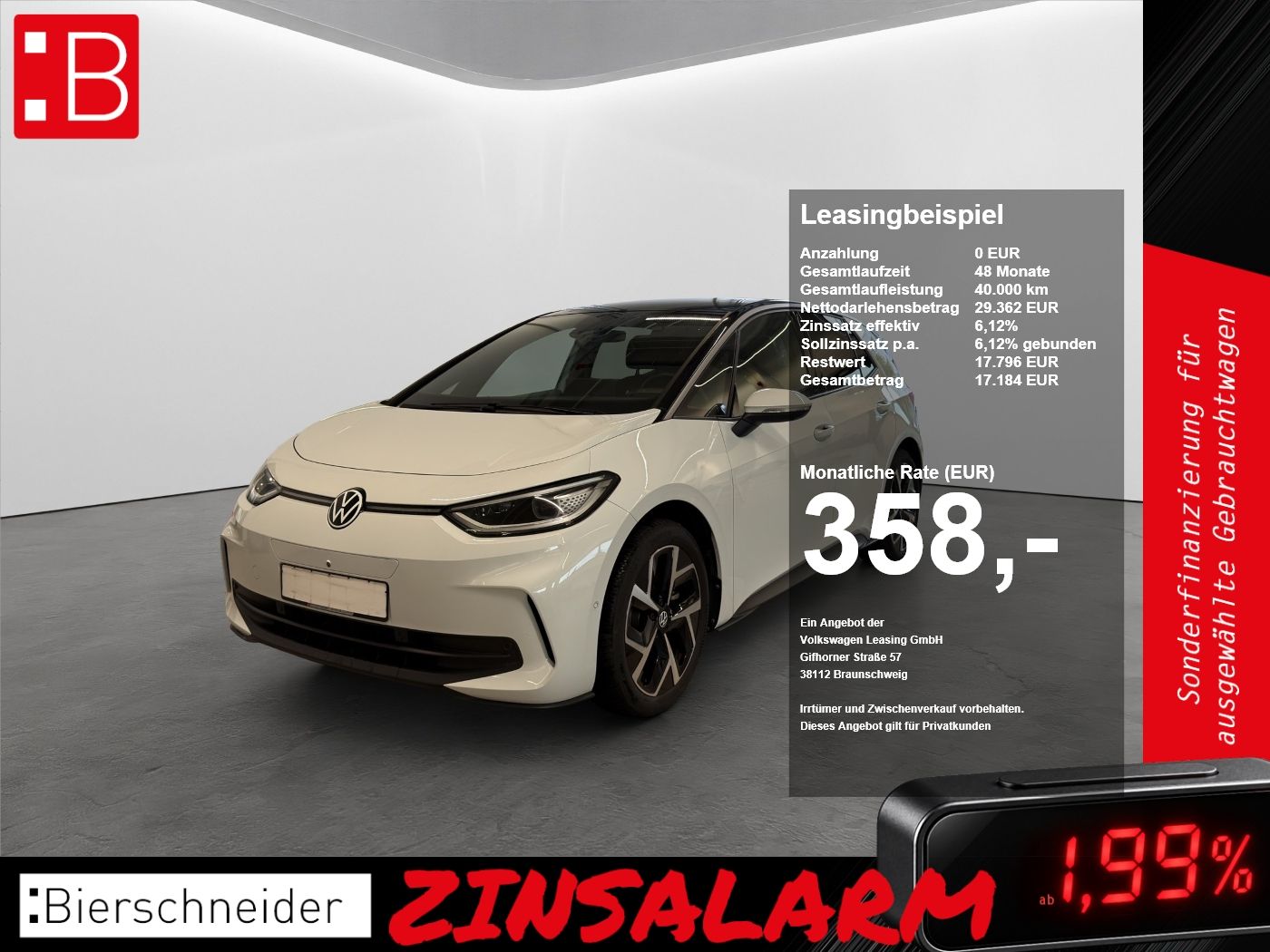 Volkswagen ID.3 Pro Move MATRIX-LED NAVI ACC KEYLESS SIDEAS