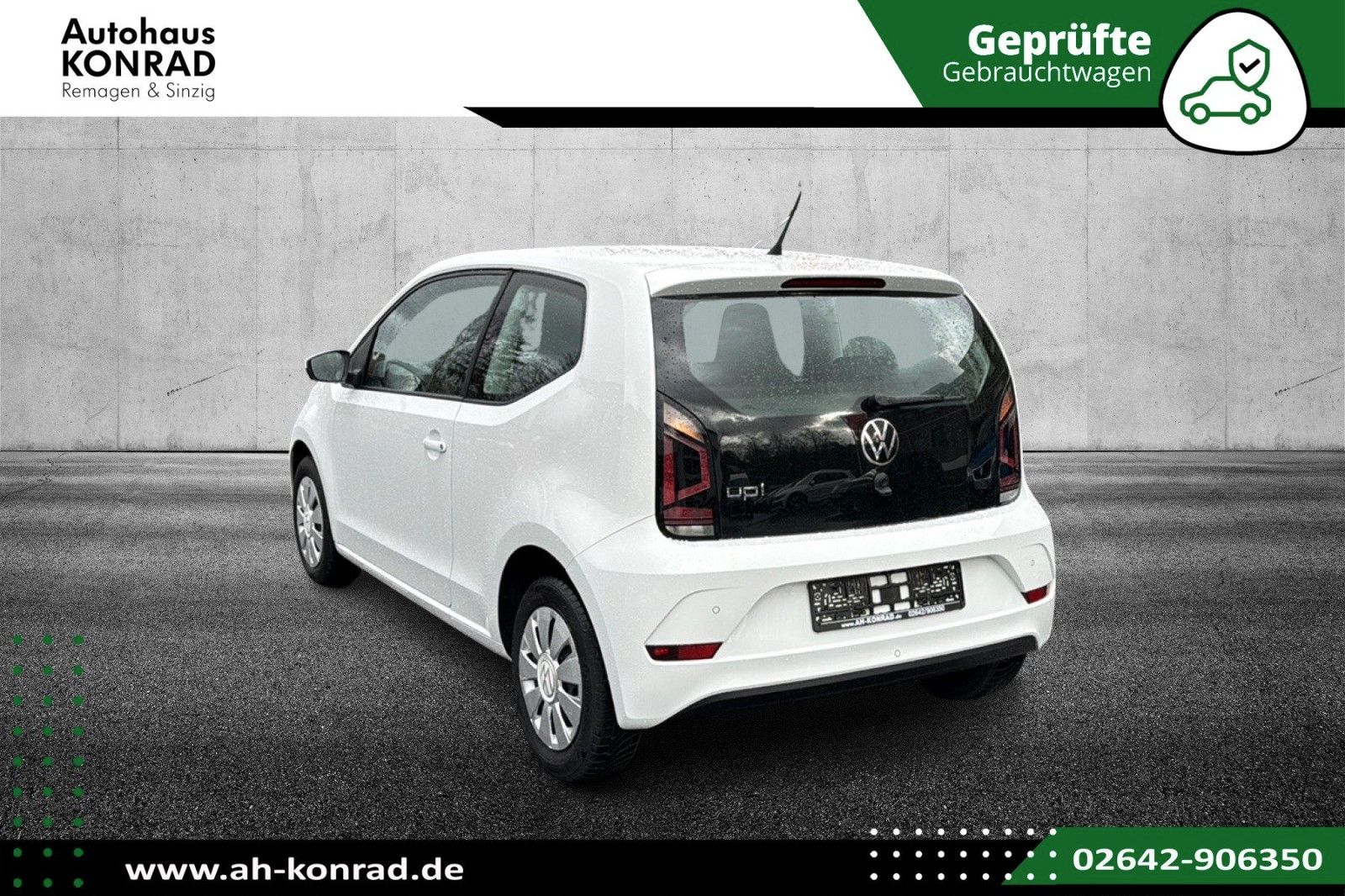 Fahrzeugabbildung Volkswagen up! move up! 1.0 MPI 48kW*REARCAM*PDC*GRA*