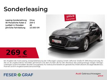 Audi Leasingangebot: Audi A3 Limousine advanced AHK,LED,AZV,Navi+,18",HUD