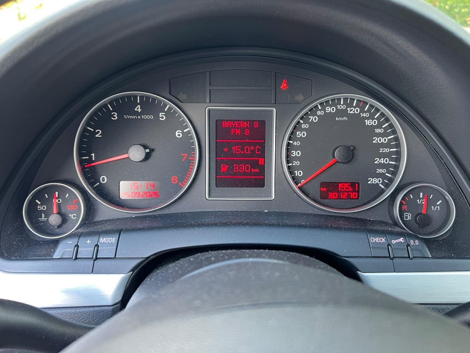 Audi A4 2005 — двигун 256 HP (188kW)