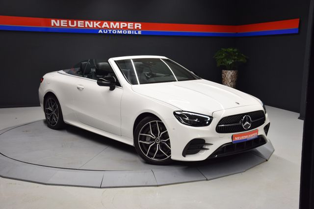 Mercedes-Benz E 200 Cabrio 1.Hand AMG LED NAVI Ambiente Leder