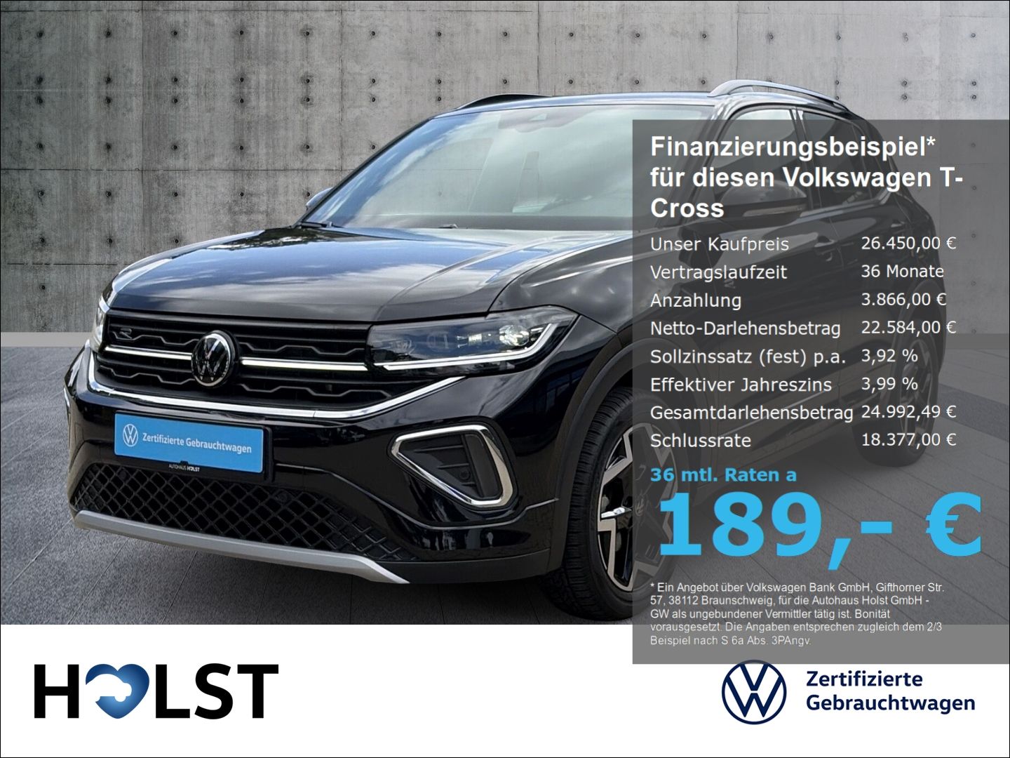 Volkswagen T-Cross 1.0TSI R-Line MatrixLED AHK RüFaKa ACC foto 1
