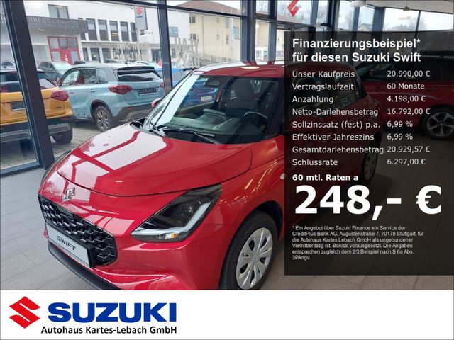 Suzuki Swift Club 1,2 Mild Hybrid LED Kam 4WD AC