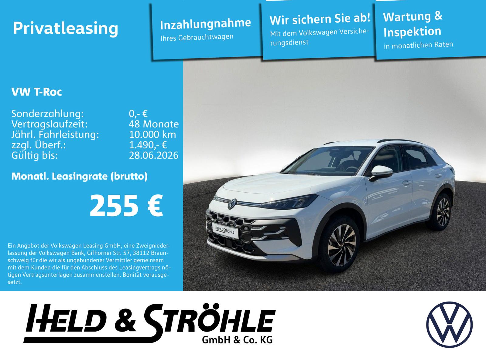 Volkswagen T-Roc Energy 1.5 eTSI  DSG SHZ 17Zoll Ganzjahres