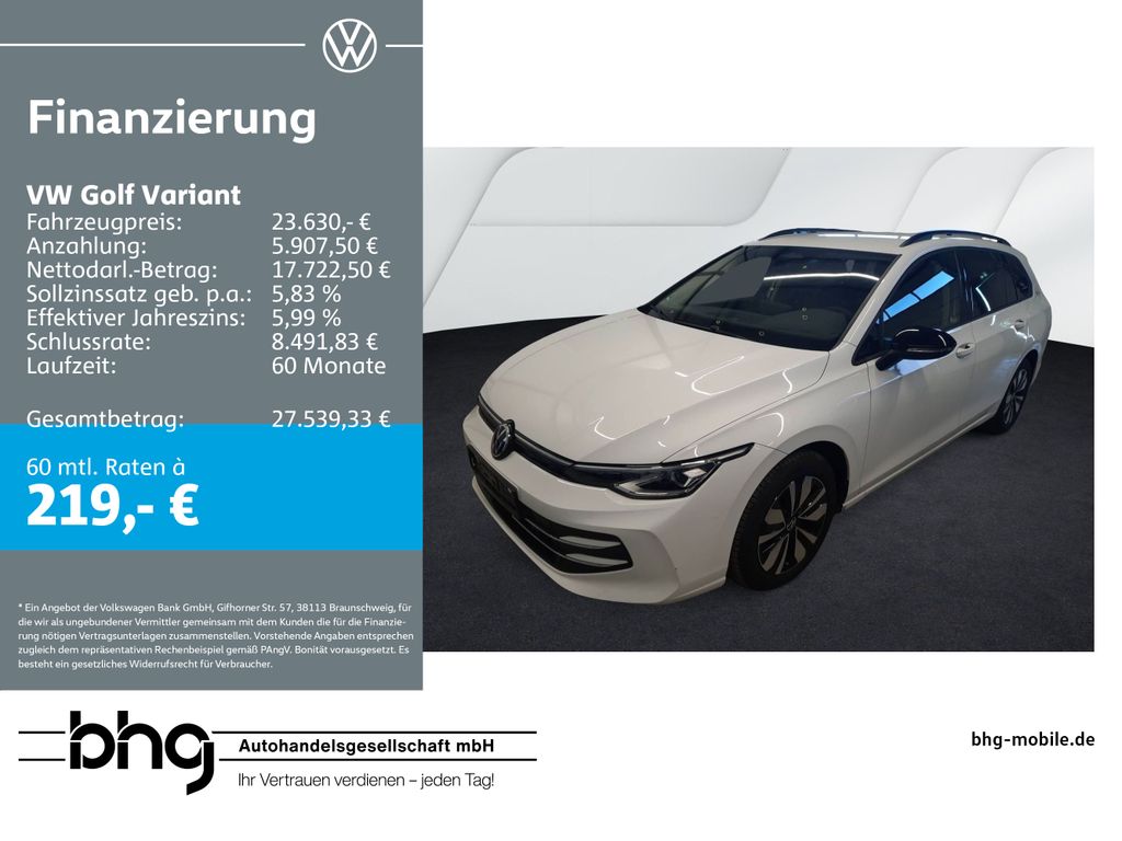 Golf Variant 1.5 TSI *GOAL* #AHK #KAMERA #LED #L