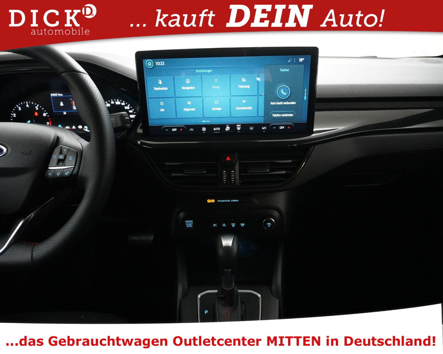 Fahrzeugabbildung Ford Focus T 1.0 Aut ST-Line NAVI+LED+PDC+TEMP+APPLE+