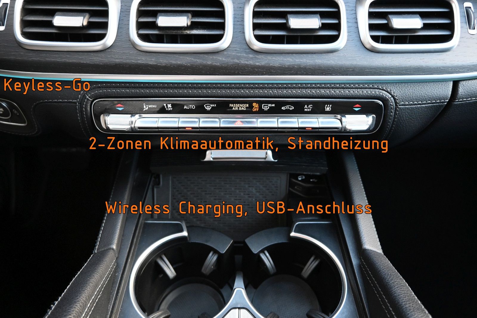 Fahrzeugabbildung Mercedes-Benz GLE 400 d 4MAT. AMG °ACC°AHK°STANDHZ°HUD°NIGHT°