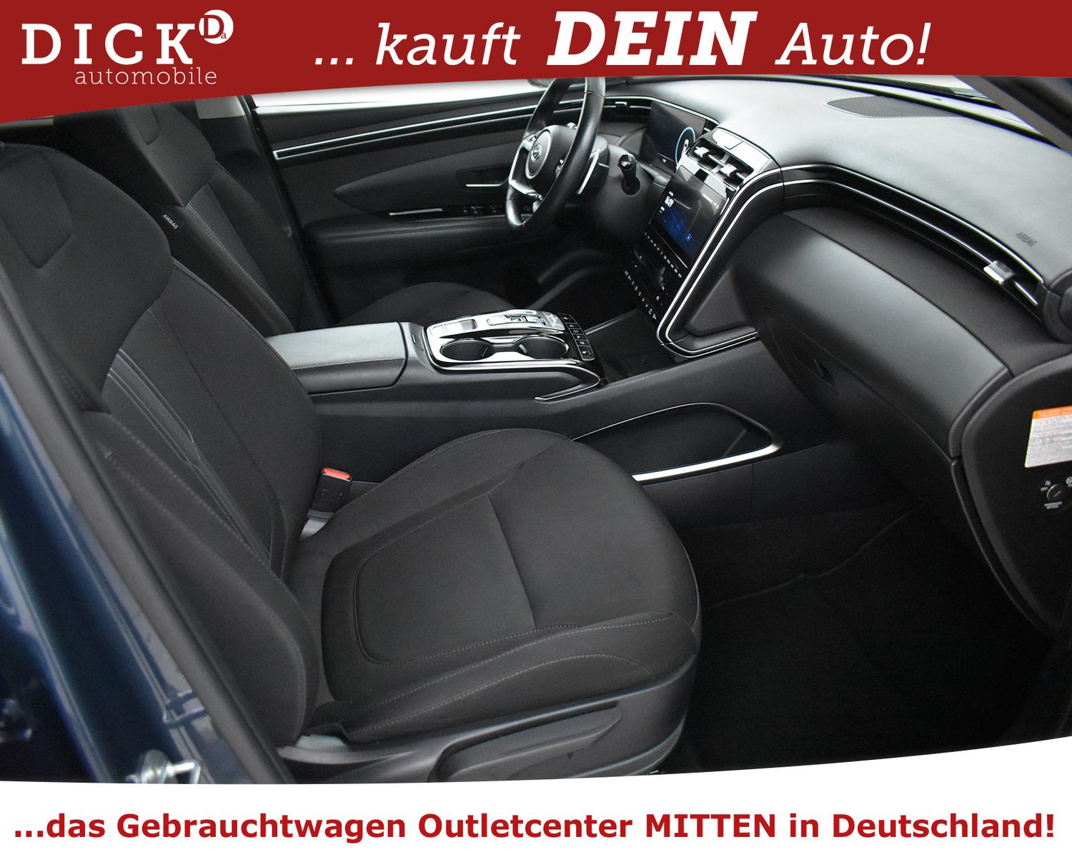 HYUNDAI Tucson 1.6TGDI Hybrid Trend NAVI+LED+SHZ+KAM+ACC - Image 12
