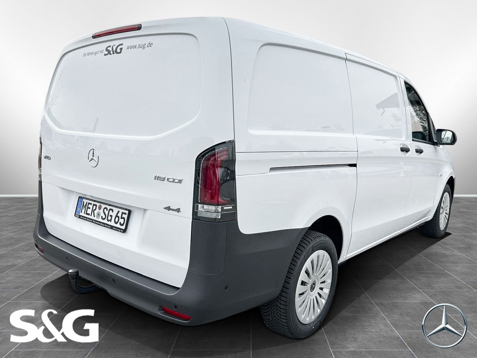 Mercedes-Benz Vito 119 CDI 4x4 MBUX+RüKam-M-LED+AHK+Winterpake imagem 3