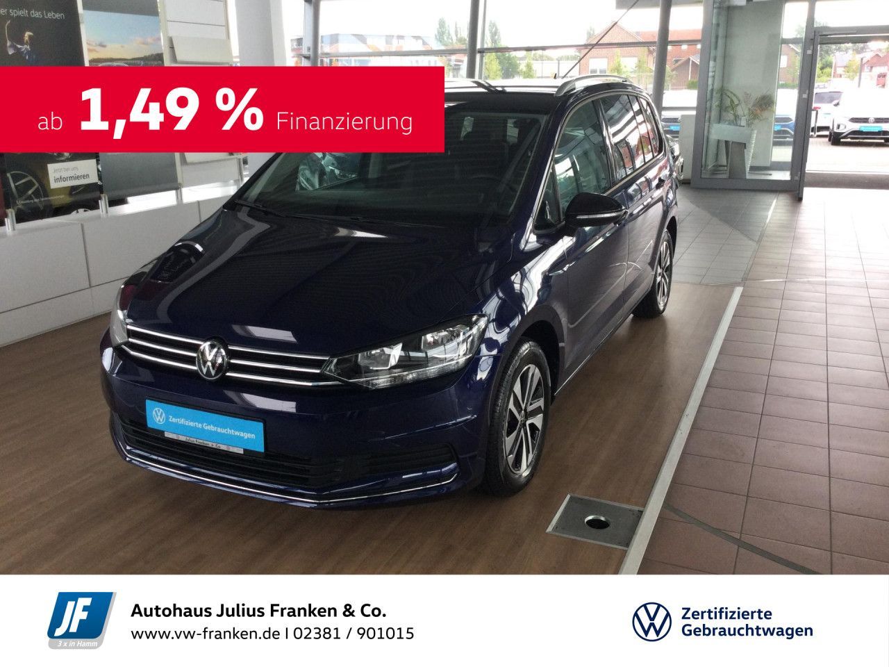 Volkswagen Touran ENERGY 1.5 TSI DSG KAMERA SITZH E-KLAPPE foto 1