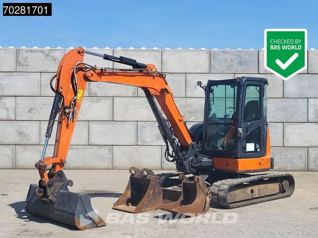 Hitachi ZX55 U-6 CLR A/C - 3 BUCKETS