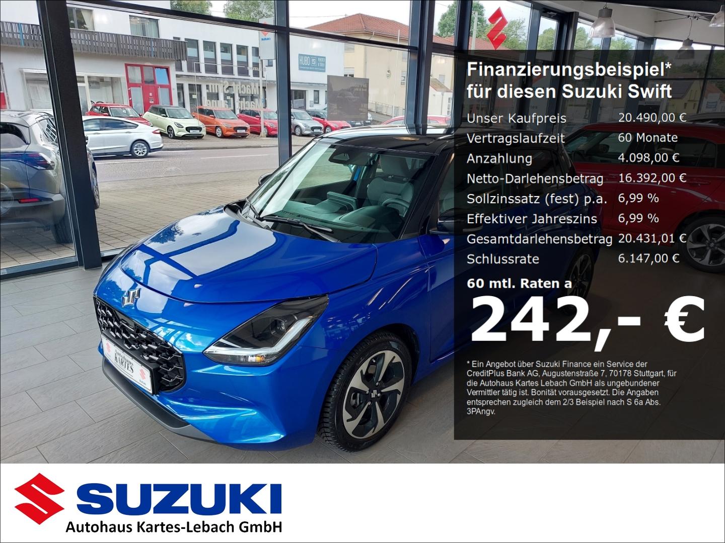 Suzuki Swift 1.2 Dualjet AT 61 kW Comfort+ Nav LED Kam 