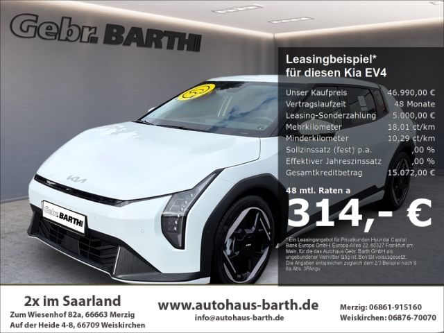 Kia EV4 (CT) 150 kW Earth Navi LED Auto 2-Zonen-Klim