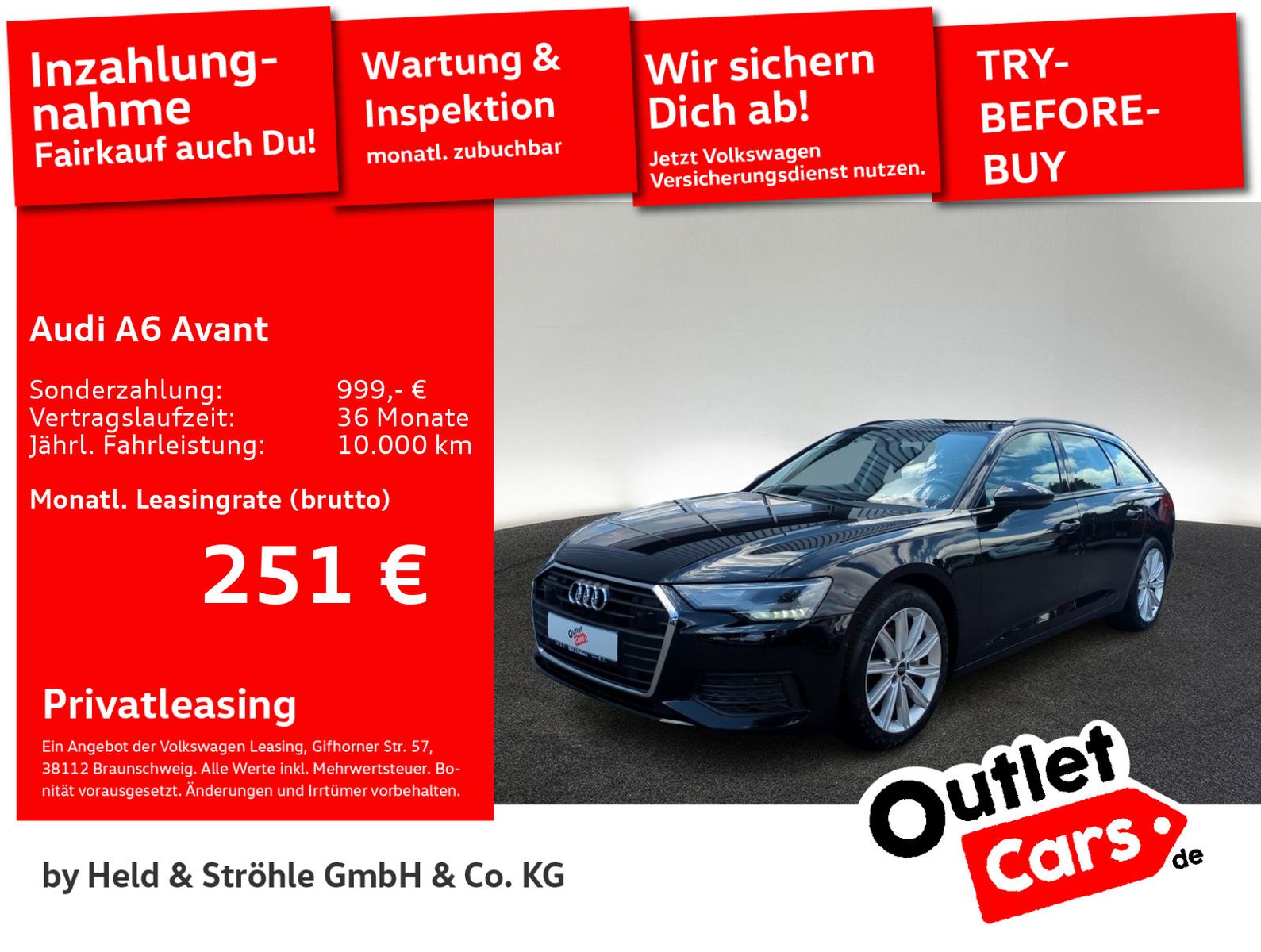 Audi A6 Avant 40 TDI quattro 19 ACC LED NAVI+ PDC SHZ