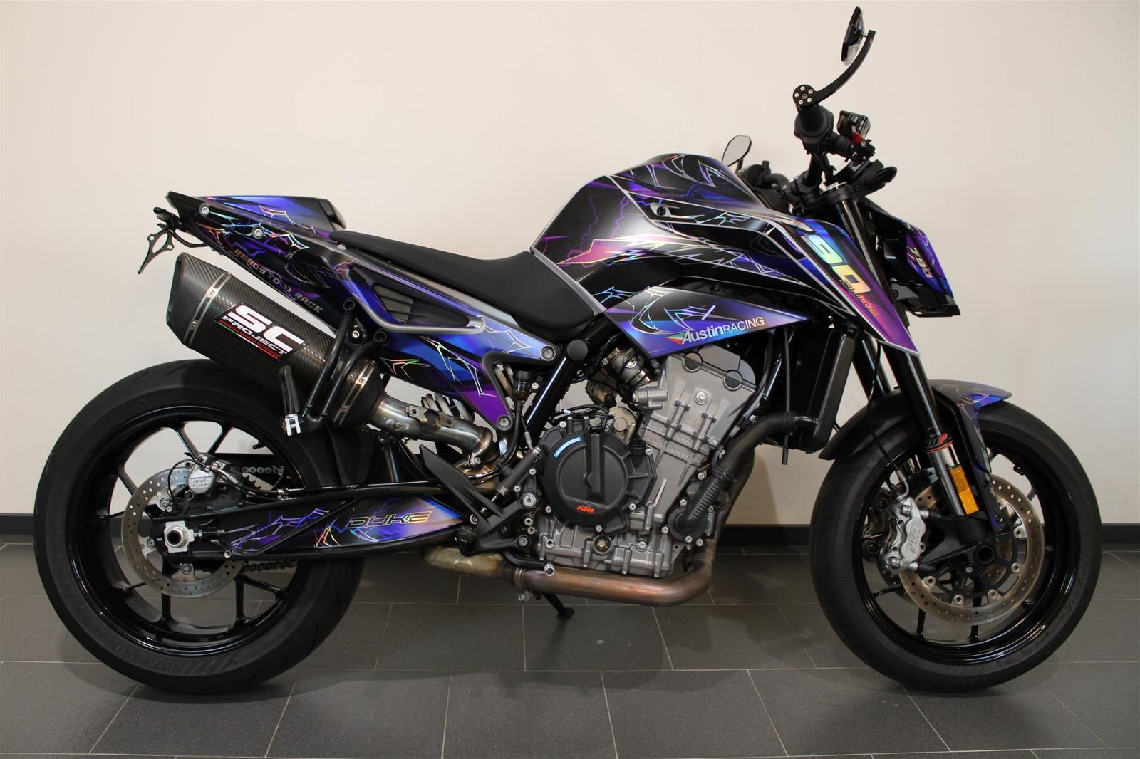 KTM 790 Duke L TechPack, Dekor, kurzer KZT,
