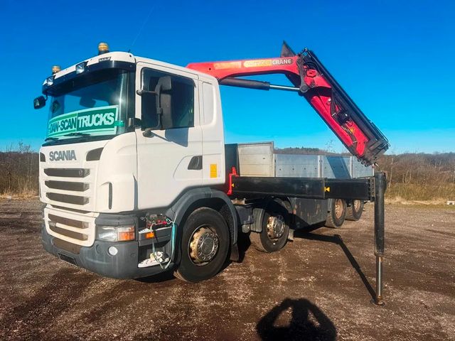 Scania G480 only 252 000 km. Palfinger crane PK16 ton. 