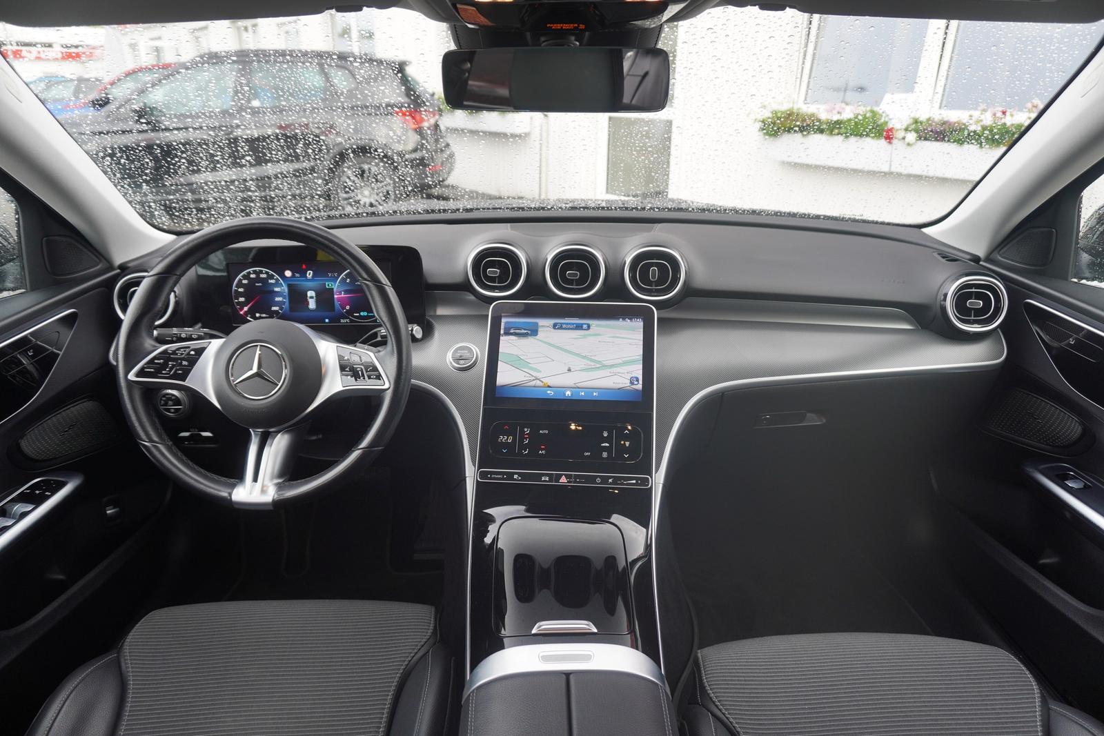 Mercedes-Benz C-Class C200 d T Avantgarde 9G-Tronic LED Navi Teilleder, миниатюра 12