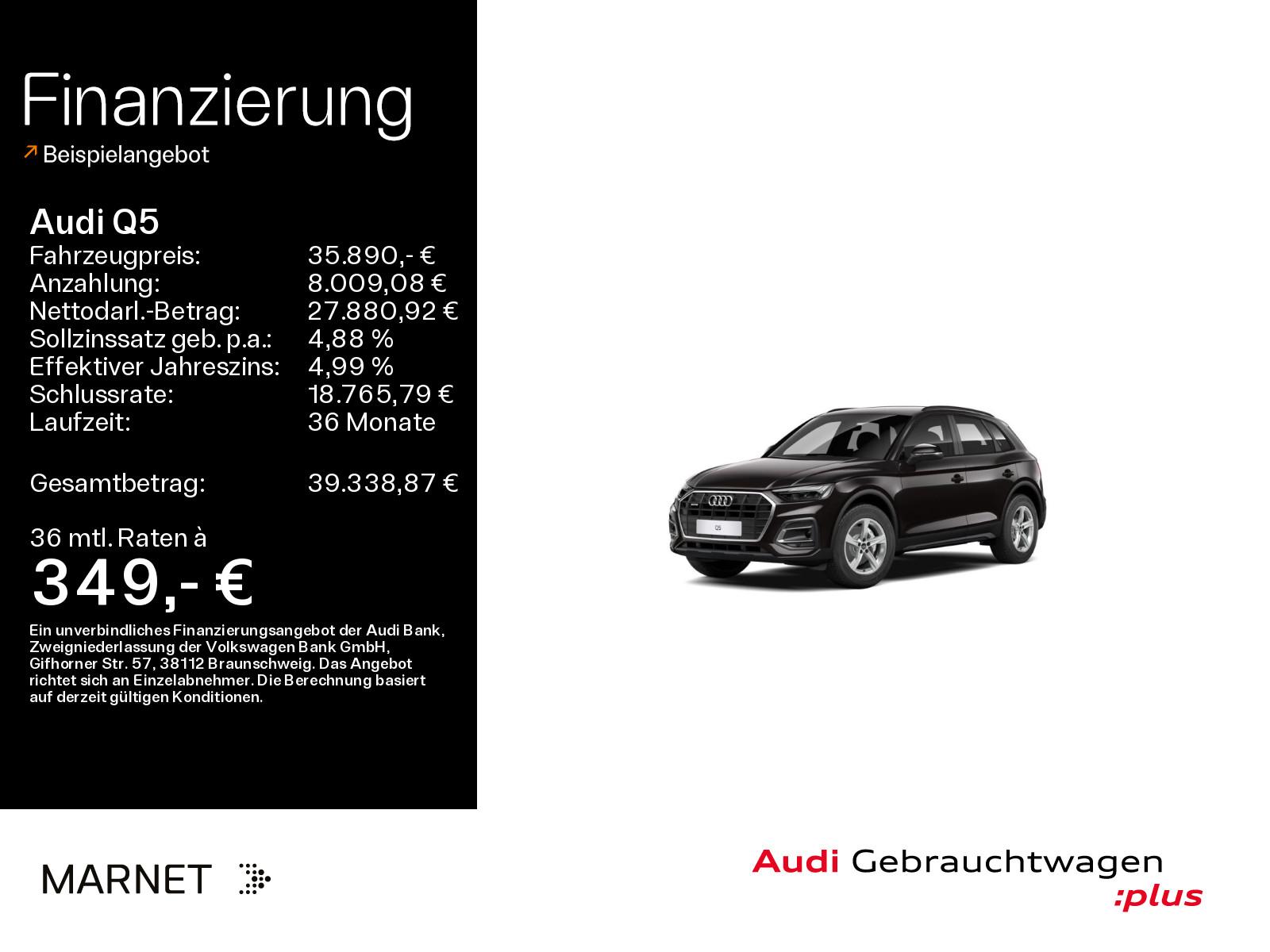 Audi Q5 40 TFSI quattro*Navi*LED*Alu*PDC*Virtual Cock