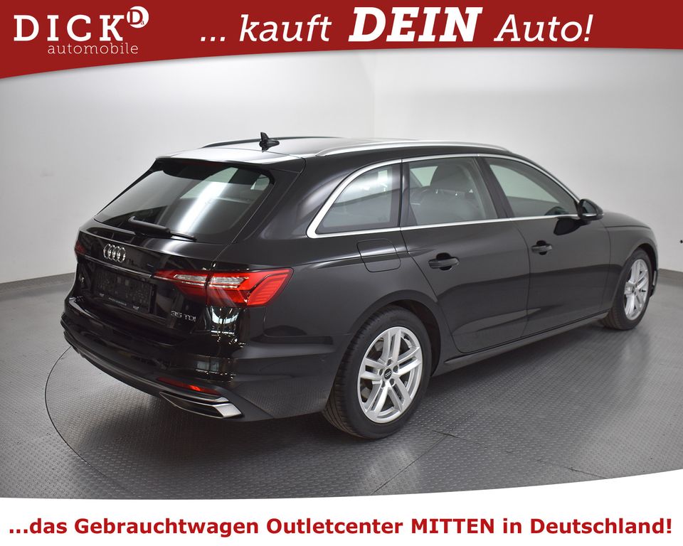 Audi A4 Av. 35d S-Tr. Advan PANO+KAM+B&O+LEDER+MASSAG