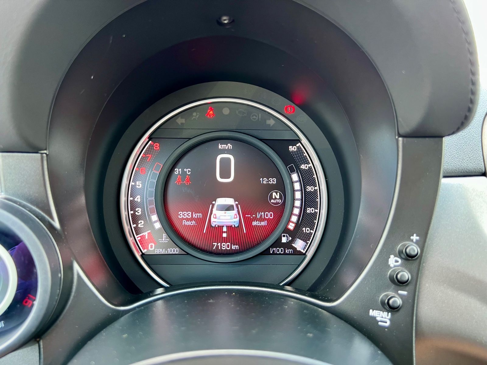 ABARTH 595 KLIMA PDC CARPLAY L+R SENSOR