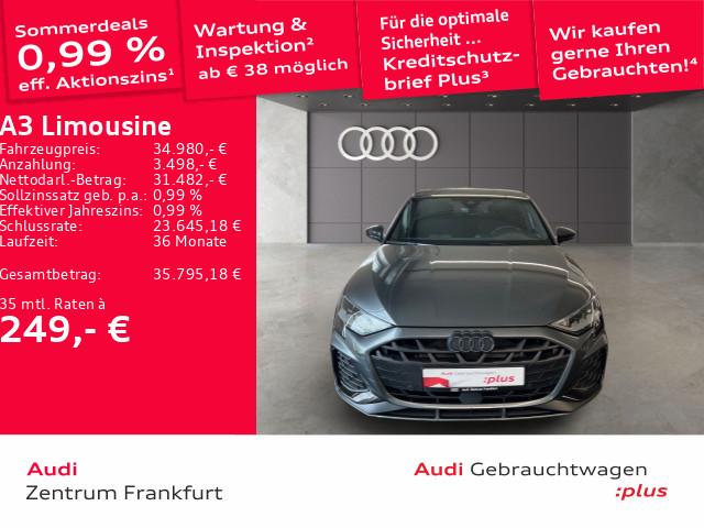 Audi A3 Limousine 35 TDI S tronic  S line Navi VC PDC
