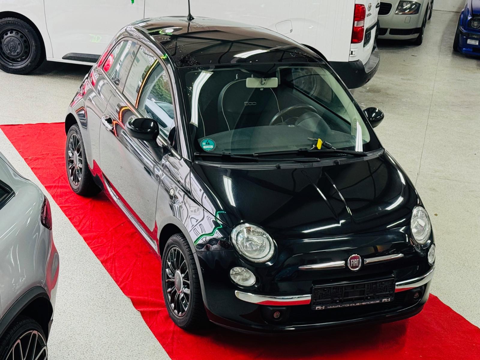 Fiat 500 Lounge -Zahnriemen neu -Panorama -Nero