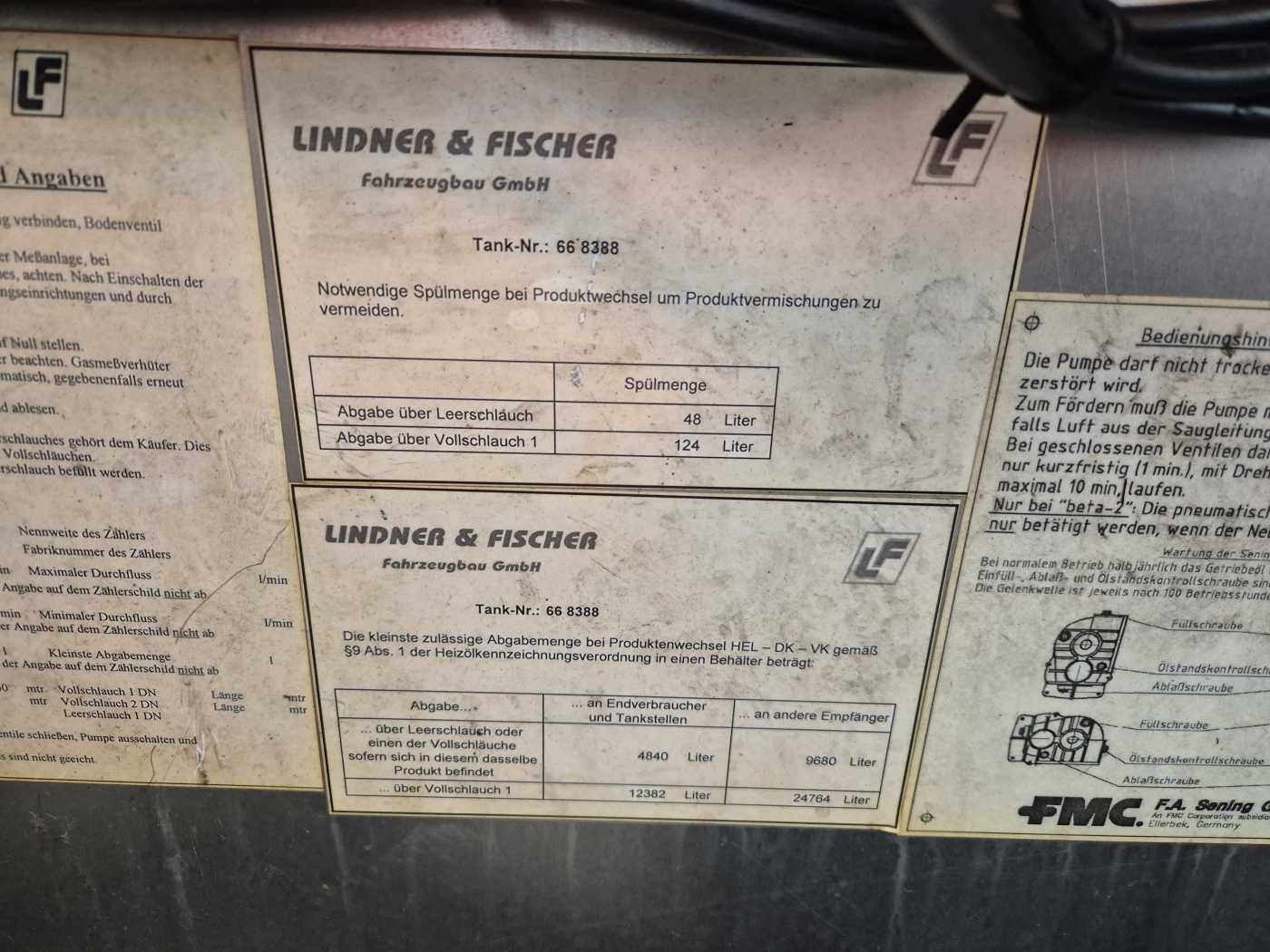 Fahrzeugabbildung Iveco Stralis AD190S42/P 14.000L Lindner&Fischer