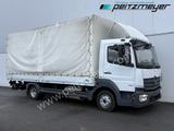 Mercedes-Benz Atego 818 L Pritsche + LBW, Klima, 3 Sitzer, 94  - Mercedes-Benz Absetzkipper Atego